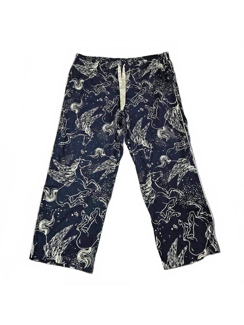Victoria Secret XXL Pajama Set Pegasus Night Sky Matching Top Pants Cotton Modal